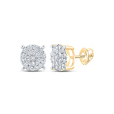 5/8CT-DIA CN ROUND EARRING